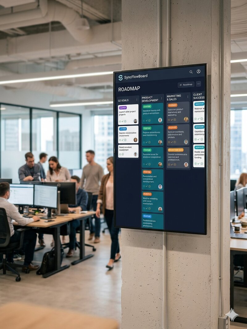 SyncFlow in use — photo 2