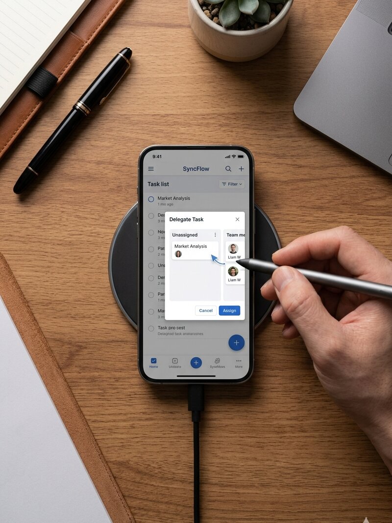 SyncFlow in use — photo 9
